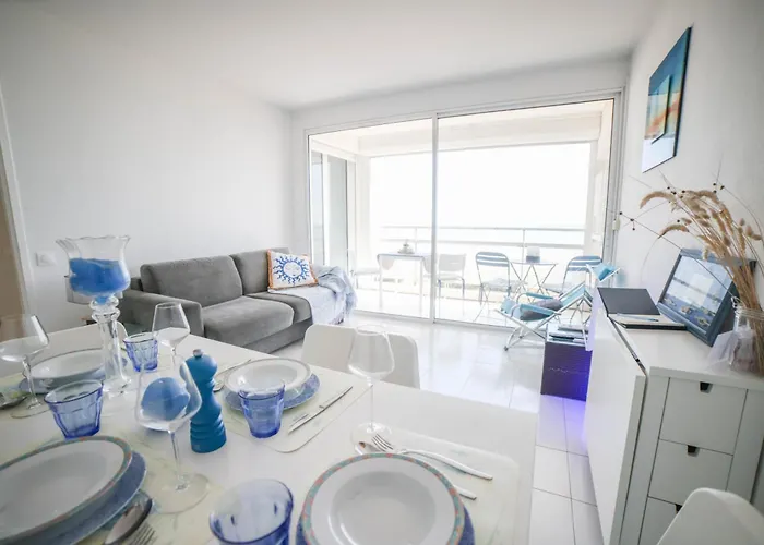Appartement New Santorini - Incroyable Vue Sur - Wifi - Garage Topprosconciergerie *