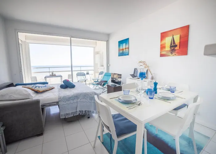 Appartement New Santorini - Incroyable Vue Sur - Wifi - Garage Topprosconciergerie La Grande Motte